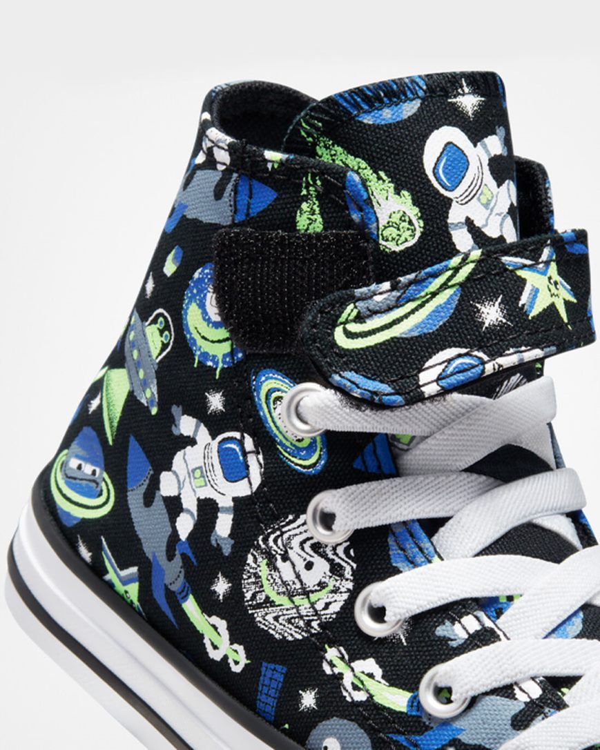 Zapatillas Altas Converse Chuck Taylor All Star Easy-On Space Cruiser Niña Negras Azules Verde | PE 028P5W